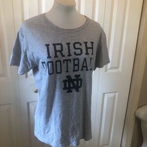 Irish Football Short Sleeve Tee - Gray